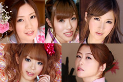 Kimono Anthology 2 Kaori Maeda, Amina Konno, Reira Aisaki, Yuna Sakuragi, Maki Hojo