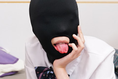 Masochism Mask 11: A school uniform girl with erogenous zones all over her body. MasoMask 11