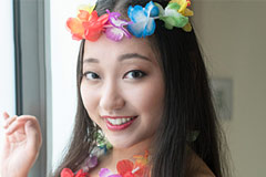 Nasty Polynesian hip swing Challenge : Will it be achieved 10,000 times Minami Sakamoto