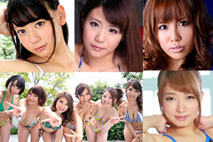 Bikini Anthology6 Makoto Shiraishi, Sara Saijo, Haruna Narimiya, Rion Ichijo, Kanna Nozomi, Rin Aoki, Yume Mitsuki, Nana Fujii, Miri Kawata, Seara Hoshino