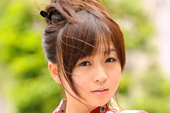 Summer nude : Cute wetty girl in Kimono Nozomi Hazuki